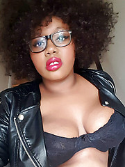 Exotic dark skinned girl